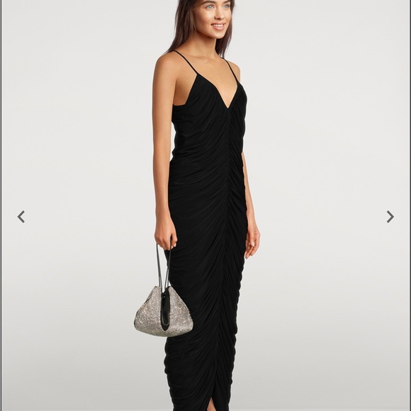 Evening Ruched Maxi Dress - Picture 4 of 6